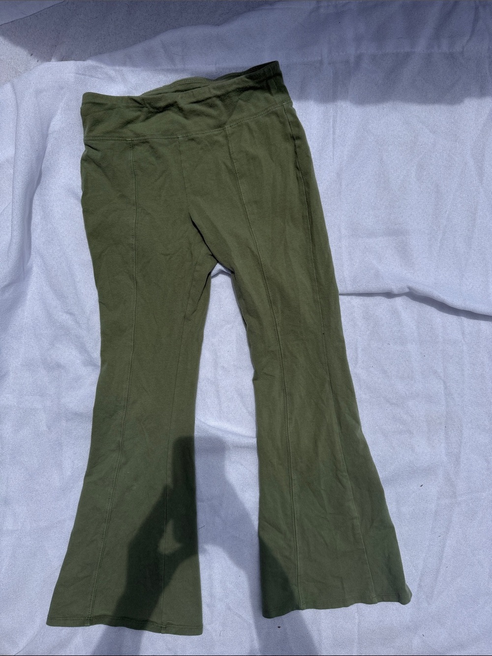 art class Olive Green Flare Leggings